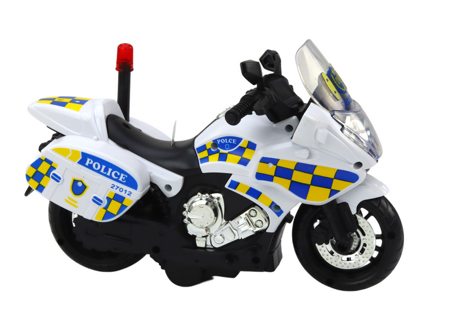 Police Motorcycle Motor Police Car Light Sound Motorek Mix