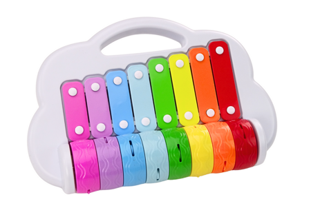 Rainbow Cymbals, Instrument For Children, Educational, Interactive, Colorful