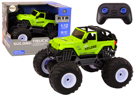 Remote Controlled Off-Road Car 2.4G RC 1:12 Green