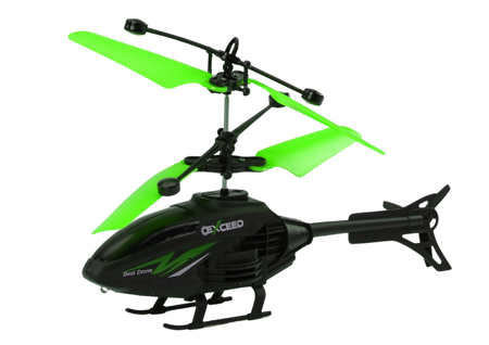 Remote Controlled RC Helicopter Gyroscope Green