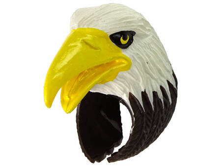 Ring on Hand Educational Animals Eagle