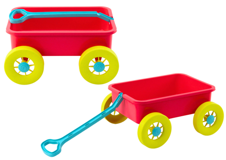 Sand Toy Cart Pastel Pink