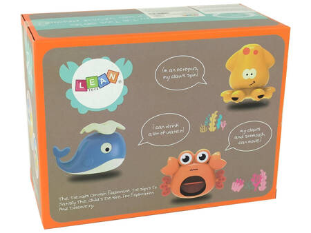 Sea Animals Bath Sprayer Toy