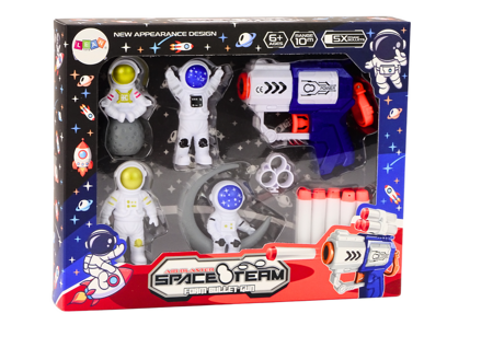 Space Astronauts Soft Dart Gun Set