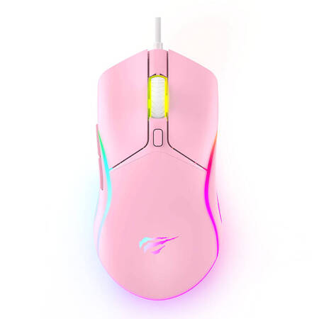 Wired gaming mouse Havit MS1029 (pink)