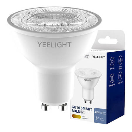 Yeelight GU10 Dimmable Bulb (White) 1pc