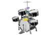 Drum Kit Percussion with Karaoke Lights and Sounds USB Microphone