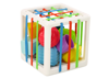 Educational Cube Sorter For Babies, Colorful Blocks