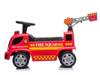 Fire Brigade Riding Vehicle Ladder Soap Bubbles Sounds Roosters