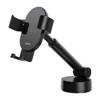 Gravity car mount for Baseus Tank phone with suction cup (black)