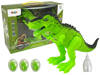 Interactive Dinosaur Projector Sounds Walks on Batteries Folds Eggs Pair