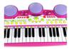 Organs Piano Microphone USB Ports Pink for little musican