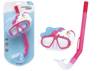 Pink Bestway Diving Mask With Pet Tube 24059
