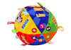 Plush Ball Soft Sensory Educational Animal Rattle 18cm