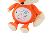 Plush Teddy Bear Sleeping Lights Sounds Night and Day Mode Fox