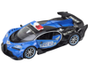 Remote Controlled RC Police Car in 1:12 Scale Blue
