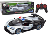 Remote Controlled RC Police Car in 1:12 Scale White