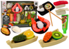 Sushi Toy Set, Shrimp Accessories for Children, 24 pieces.
