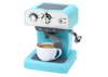 Toy Coffee Machine Home Appliances Water Steam Turquoise