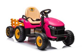 Batteriebetriebener Traktor BBH-030 Pink