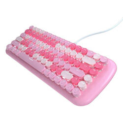 MOFII Candy M wired mechanical keyboard (pink)