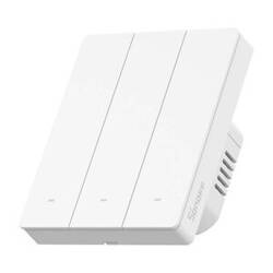 Smart wall switch SONOFF M5-3C-80W Matter (3-channel, to frame)