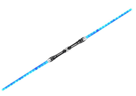 2in1 Lichtschwert Set Space Light Sword mit Sounds