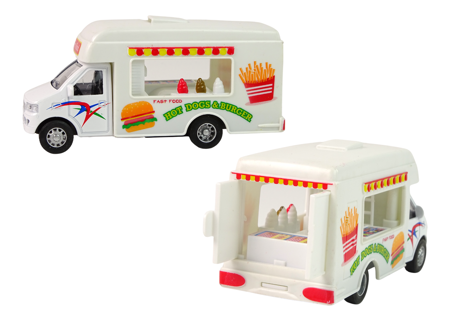 Auto Camper Eisdiele Fast-Food-Restaurants Reibungsantrieb 2 Modelle