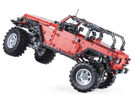Construction Blocks Auto Off-Road Remote Controlled Red 1941 Elements