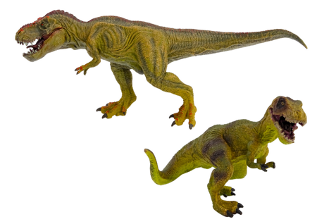 Dinosaurier-Figuren Tyrannosaurus mit kleinem Set 2-tlg
