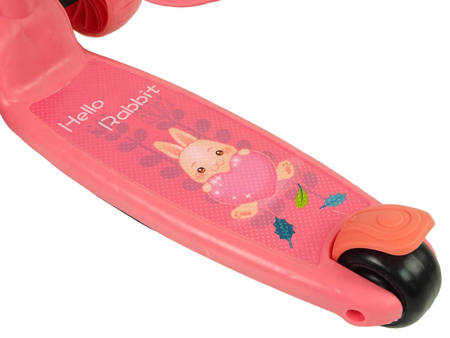 Dreirädriger Balance-Roller Saddle Pink Music Diodes Rabbit