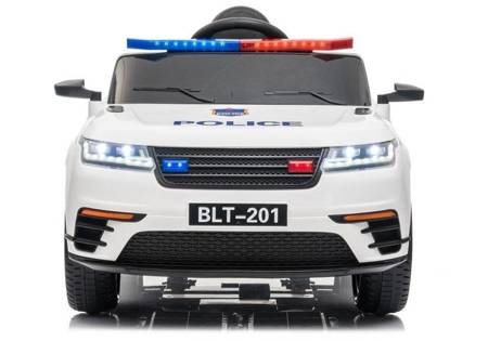 Elektrisches Ride-On BLT-201 Polizei Weiß