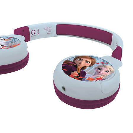 Foldable headphones 2 in 1 Frozen Lexibook