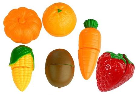 Gemüse- und Obstset mit Batteriemixer und Tablett