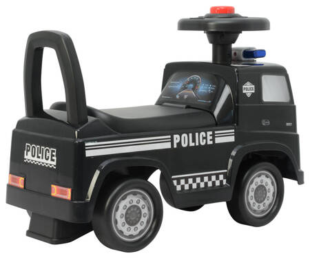 Mercedes Actros Police 3316A Aufsitzfahrzeug, Schwarz