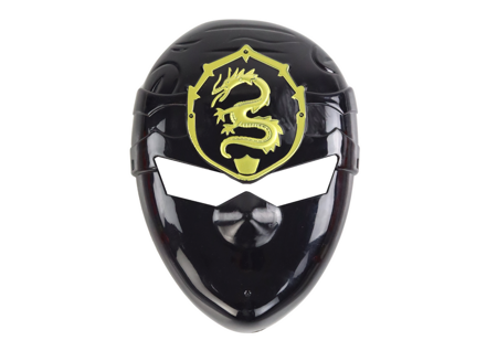 Ninja-Krieger-Set, Maske, Schwerter, Dolche, rote Dekorationen