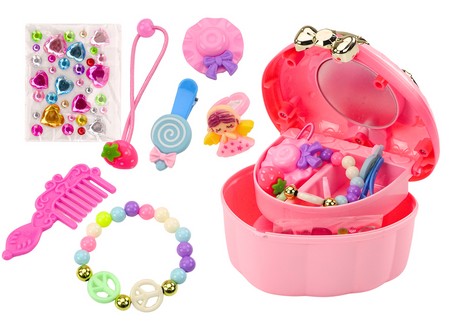 Set: Truhe, Herzbox, Schmuckschatulle, Accessoires MIX