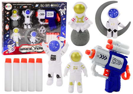 Soft-Dart-Pistolen-Set „Space Astronauts“.