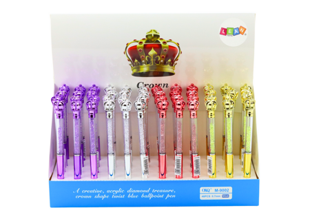 Stift mit Crown Diamonds Blue Mine 0,7 mm Mix