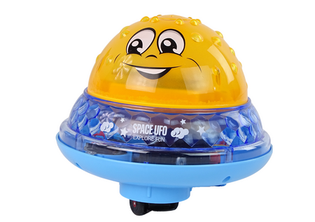 Wasserball UFO Dioden Happy Music Gelb