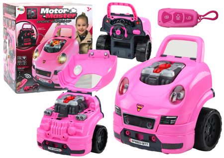 Werkstatt-Motor-LKW-Demontage-DIY-Kit, Pink