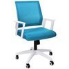 Ergonomiczny fotel obrotowy F360 (Niebieski)