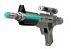 Laser Pistol Space Space Kit mit Maske