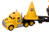 Set of Construction Machinery Truck Dump Truck Movable Yellow