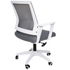 Ergonomiczny fotel obrotowy F360 (Szary)