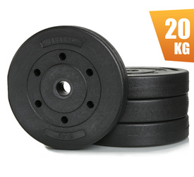 Zestaw obciążeń kompozytowych bitumiczne 20 kg 4x5 AbarQs