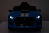 Batteriebetriebenes Fahrzeug Ford Mustang GT500 Shelby Blue