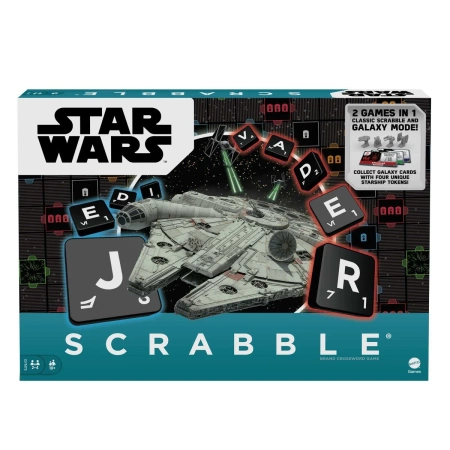 MATTEL Gra planszowa Scrabble Star Wars Gwiezdne Wojny