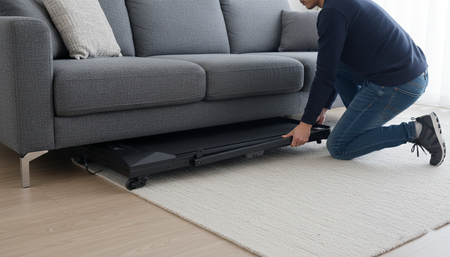 Bieżnia Elektryczncza Domowa Treningowa Składana AbarQs bz-38.40