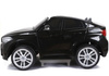 Elektroauto BMW X6 Schwarz Kinderfahrzeug Ledersitz weiche EVA-Reifen 2x45W Auto